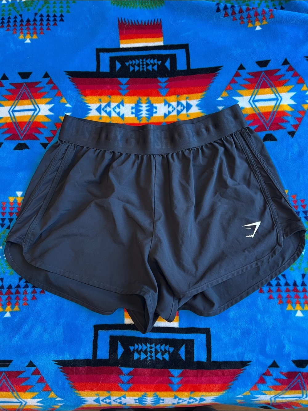 Gymshark Black Women's Athletic Running Shorts